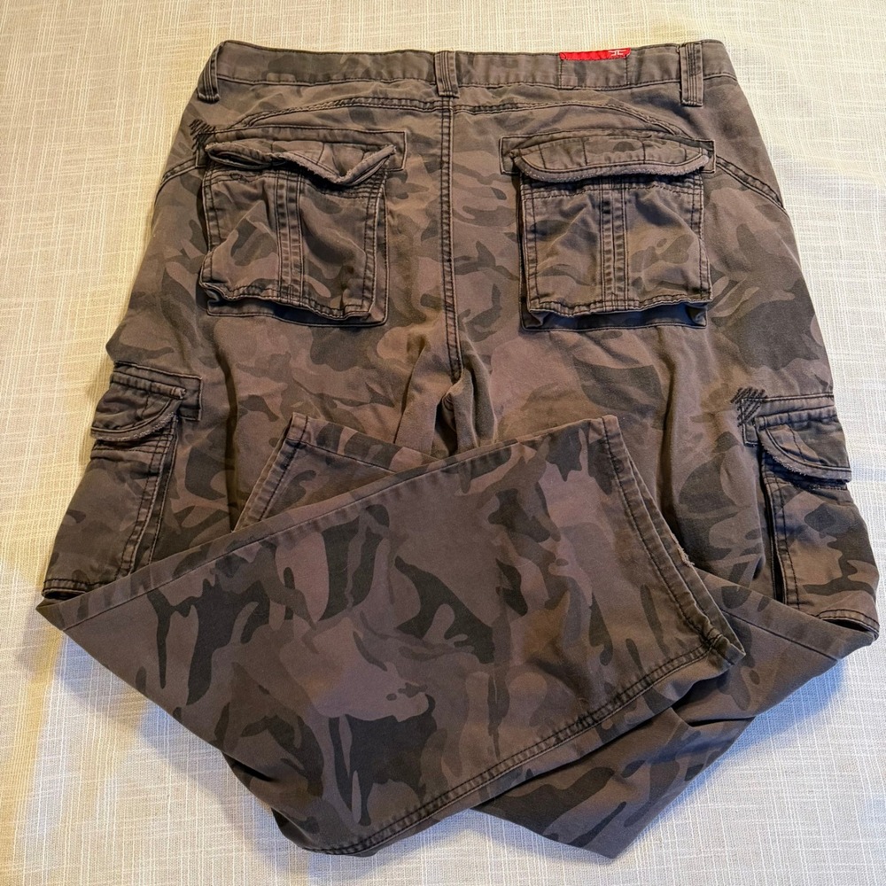 Jordan Craig Mens Camouflage Cargo Pants Brown Tactical Cotton 42x32 5083C